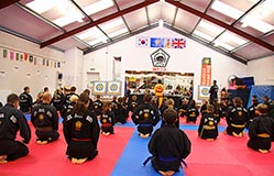 In Kuk Sool, mental training is crucial: the body is not strong without a strong mind